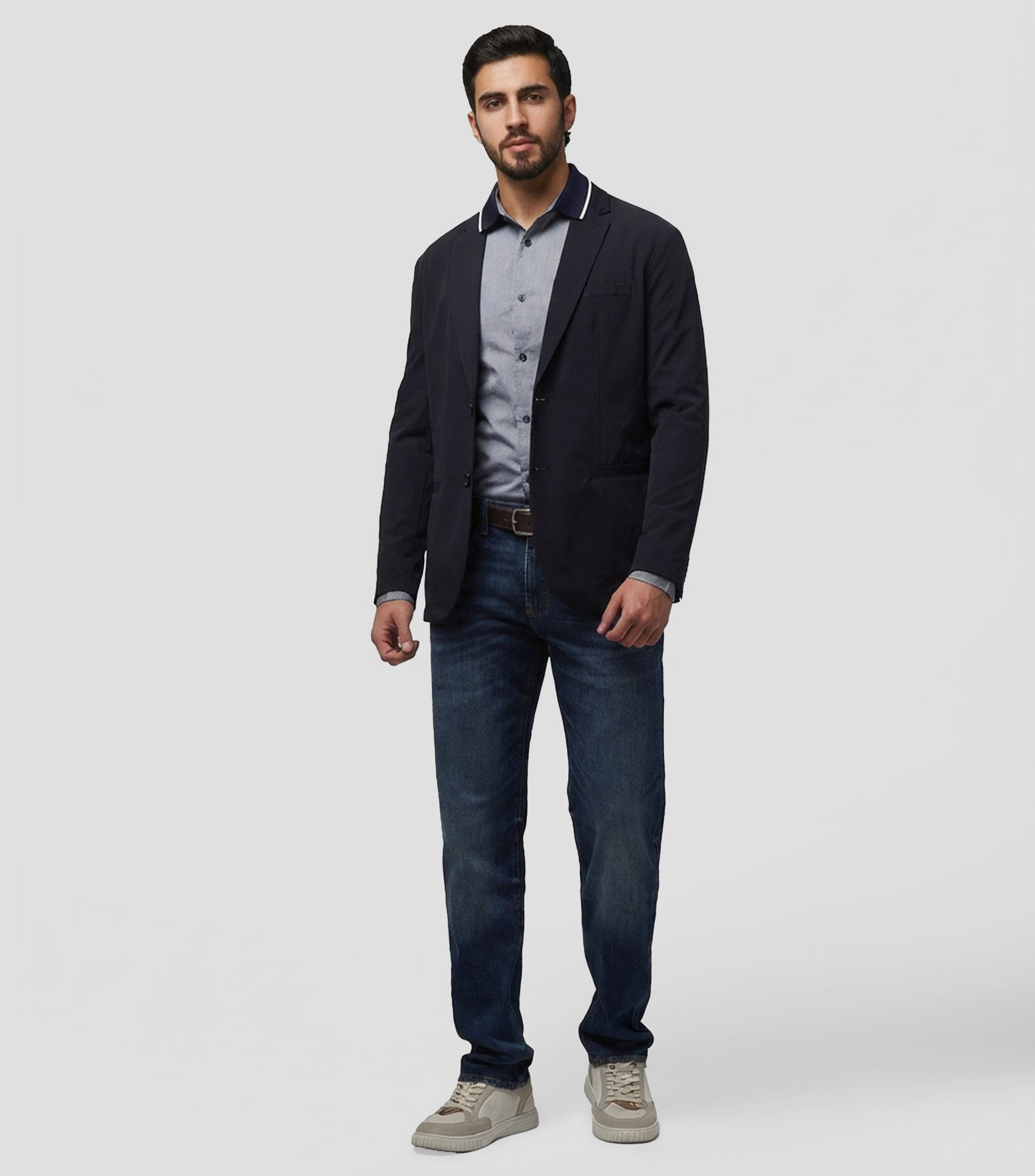 Blazer liso Hombre